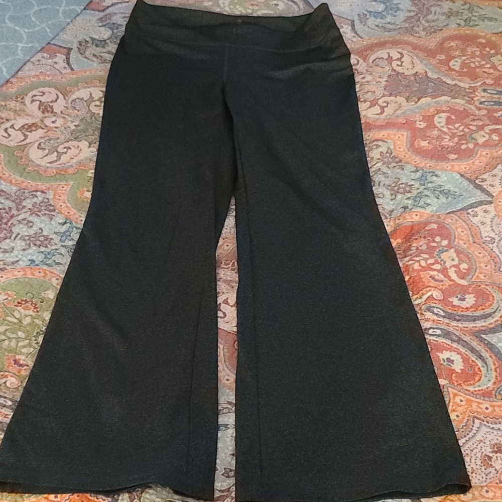Talbots work out pants wide leg